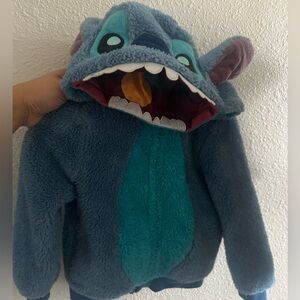 Disney stitch fluffy jacket